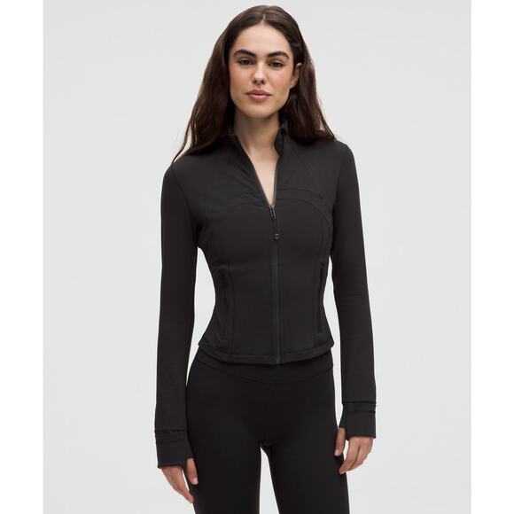 Lululemon Define Cropped Jacket Nulu - 2 Black - Picture 1 of 7